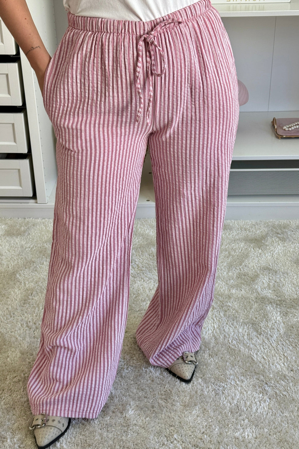 A-bee - Stella Pants - Pink Bukser
