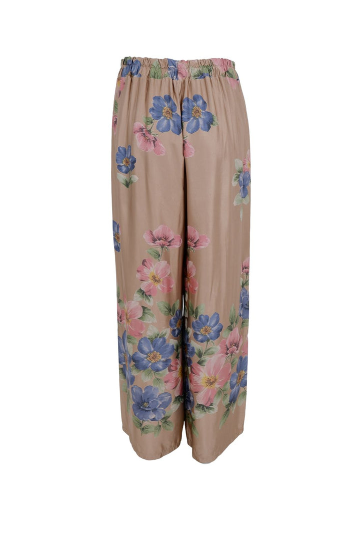 Black Colour - Bcemme Flower Pants 40950 - Frappe