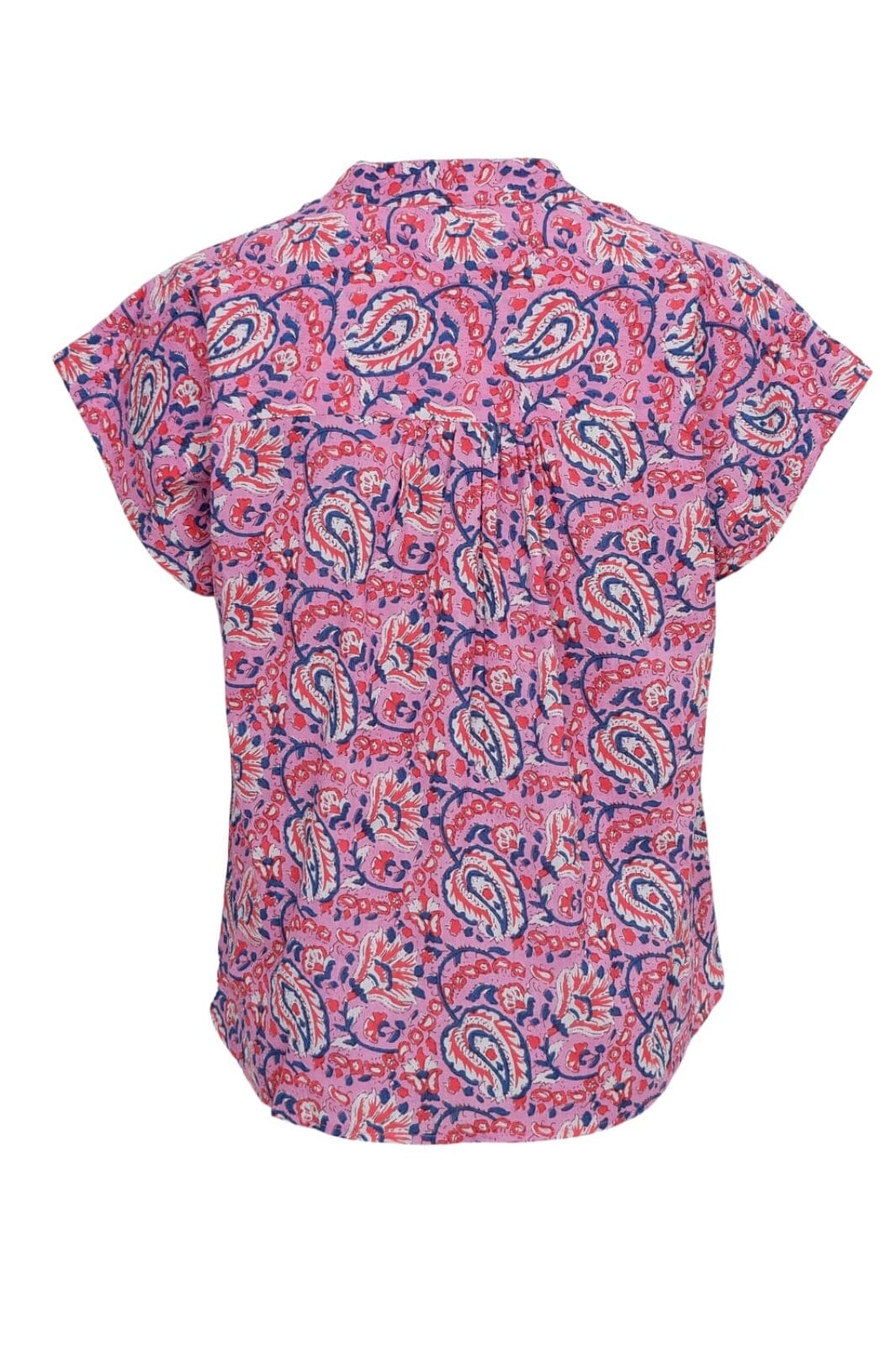 Black Colour - Bcflora S/S Blouse 39814 - Victoria Pink