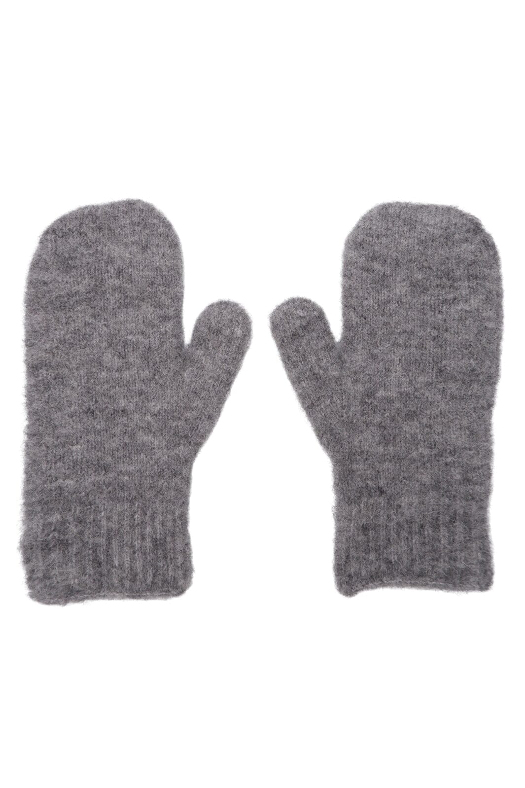 Black Colour - Bcginger Mittens - Grey