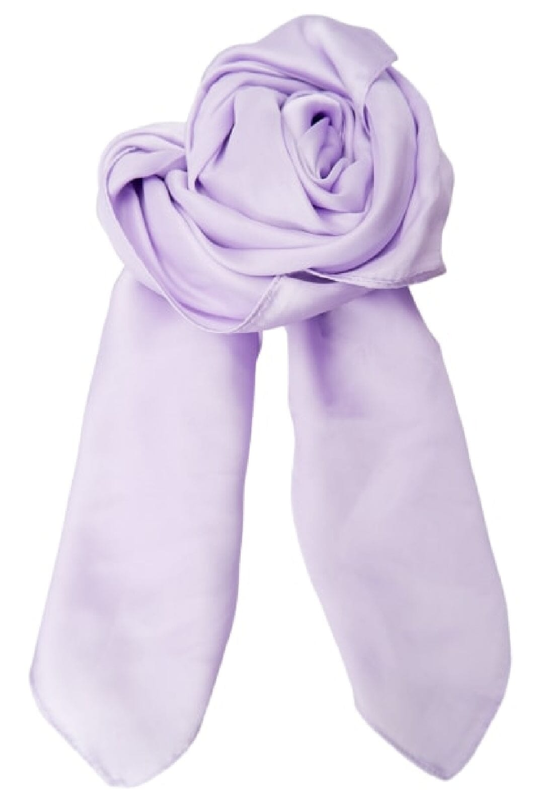Black Colour - Bckit Mini Scarf - Lt. Purple