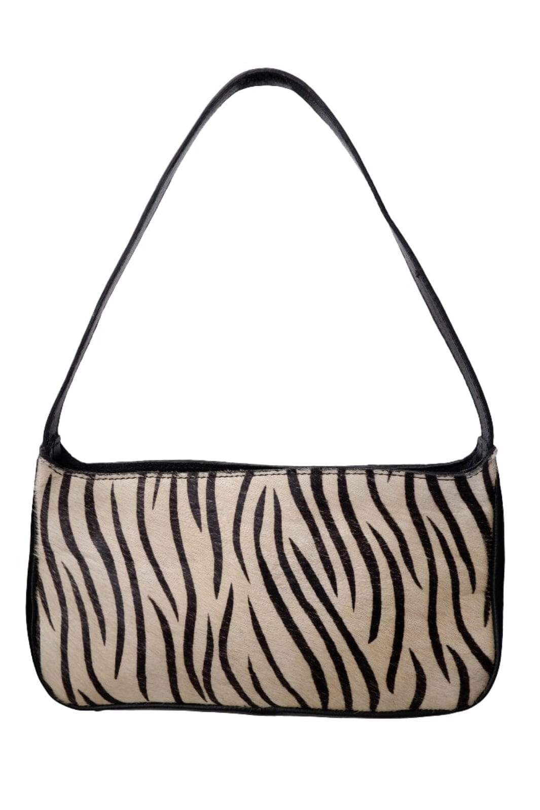 Black Colour - Bcmalia Baguette Bag - Zebra