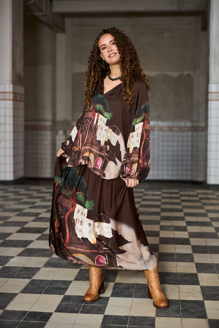Black Colour - Bctoscana Blouse 41038 - Coffee Bluser