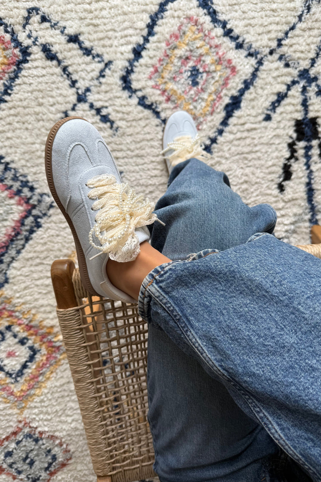Bloom - Lily B Sneaker - Blue Sneakers