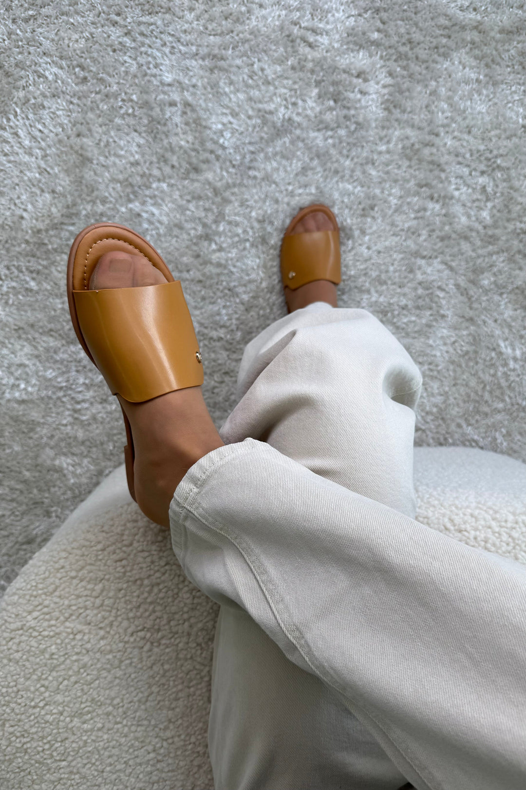 Bloom - Loreen Sandal - Camel Sandaler