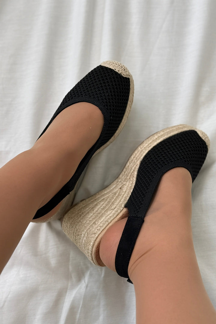 Bloom - Matilde Sandaler - Black Sandaler