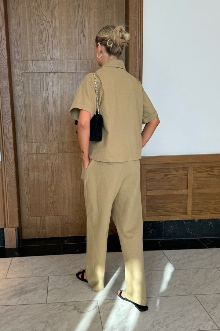 BYIC - Celinaic Shirt - lkhaki Light Khaki Bluser