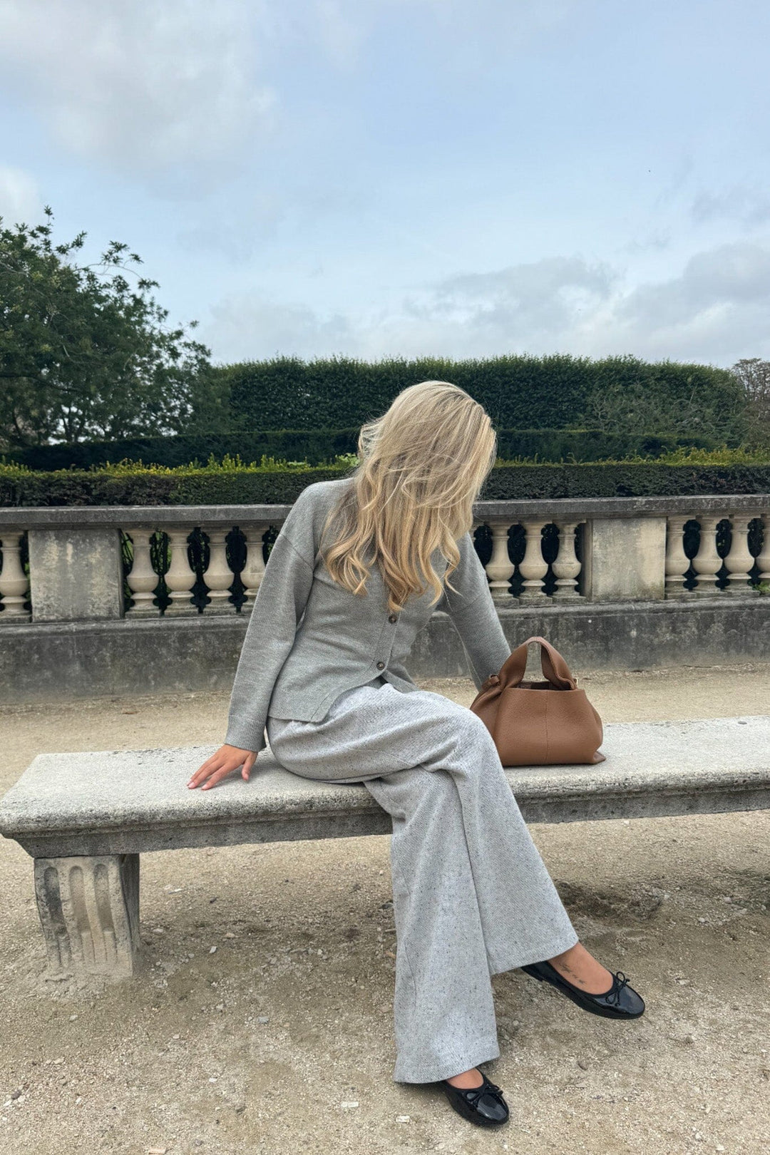 BYIC - Claraic Pants - greym Grey Melange Bukser