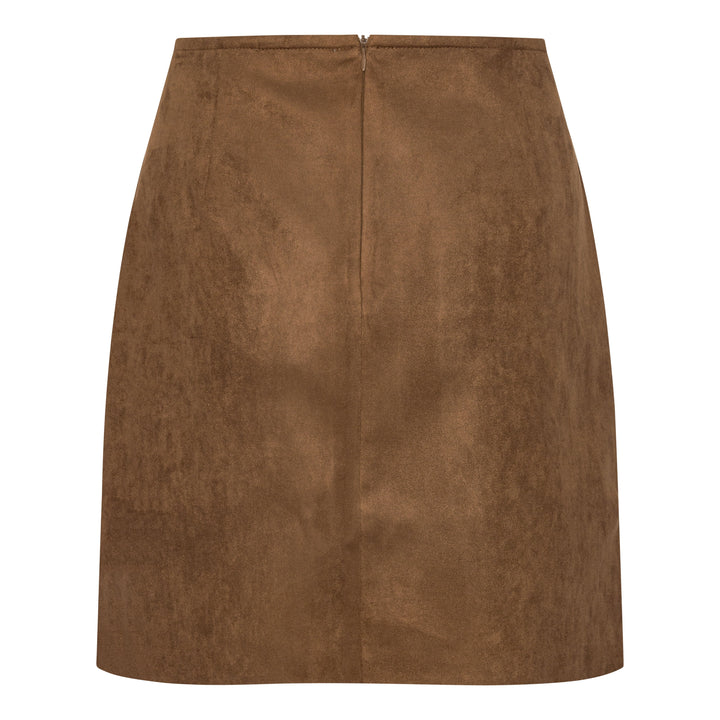 Continue - Jeanne Skirt 15043 - Brown Nederdele