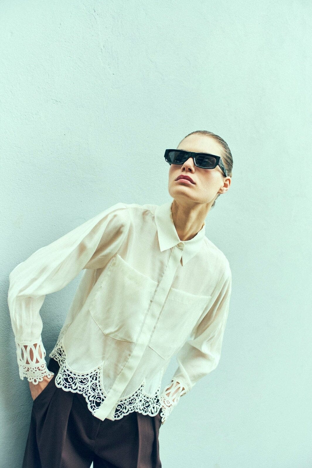 Copenhagen Muse - Cmmolly-shirt 206932 - 8273 Jet Stream Skjorter
