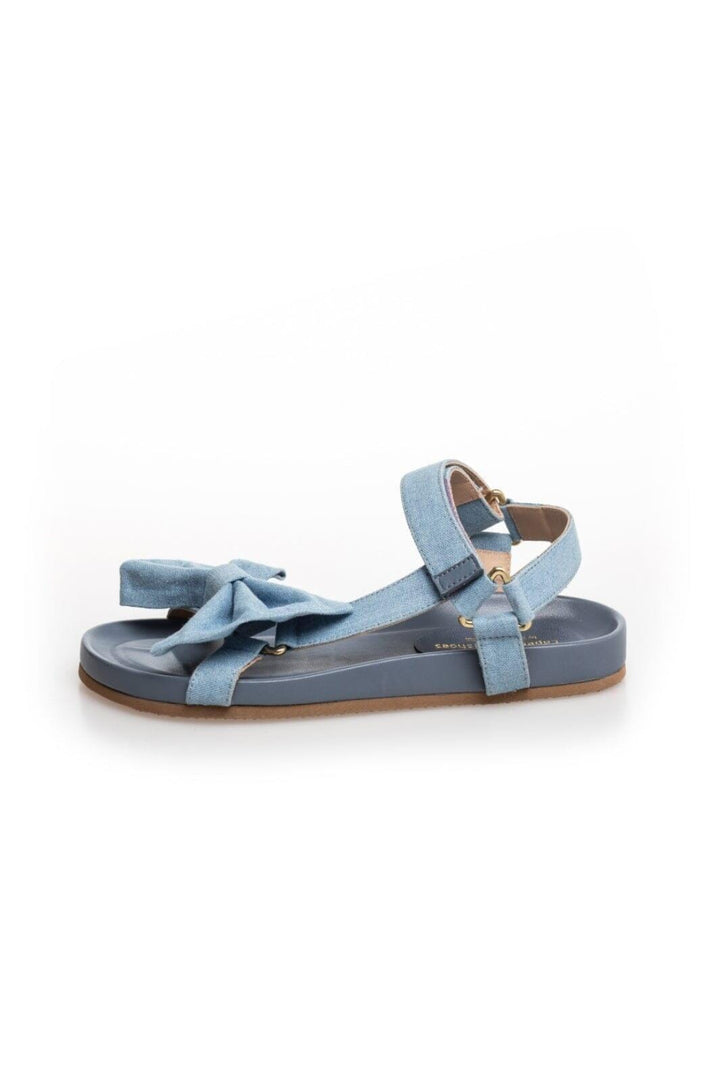 Forudbestilling - Copenhagen Shoes by Josefine Valentin - Sky And Diamonds Jeans - 077 Jeans Blue (Marts/april) Sandaler