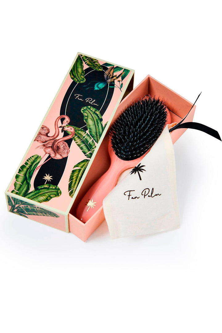 Fan Palm - Hair Brush Medium - Blush