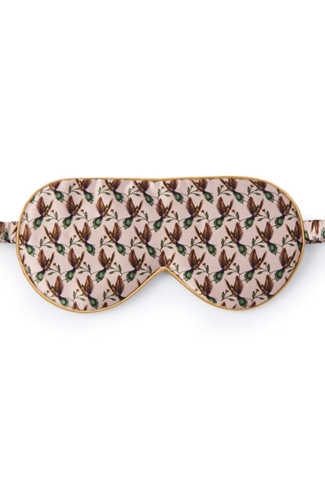 Fan Palm - Sleeping Eye Mask - Rose Hummingbird