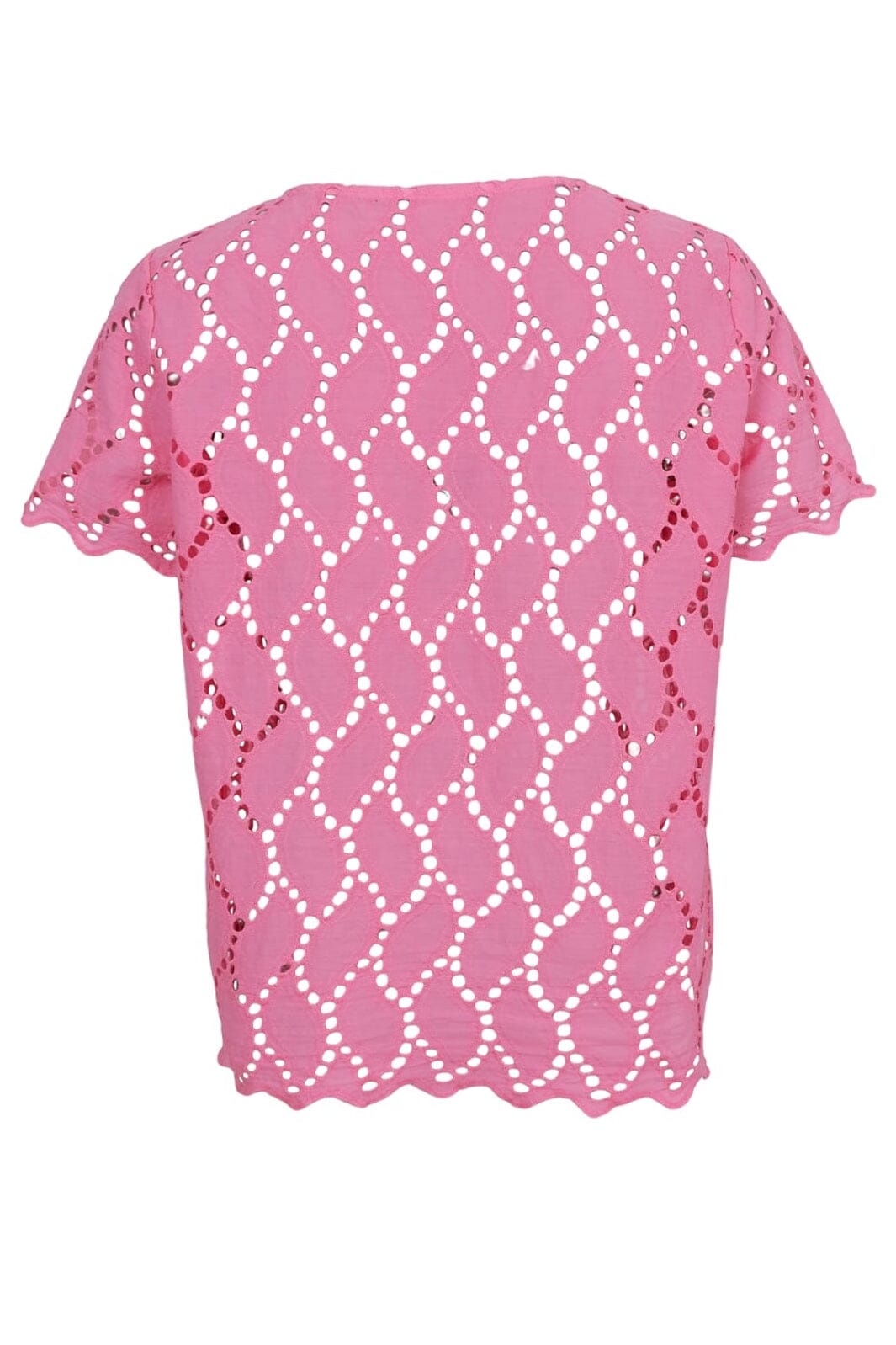 Forudbestilling - Black Colour - Bcfreya Ss Tee Blouse 40864 - Pink