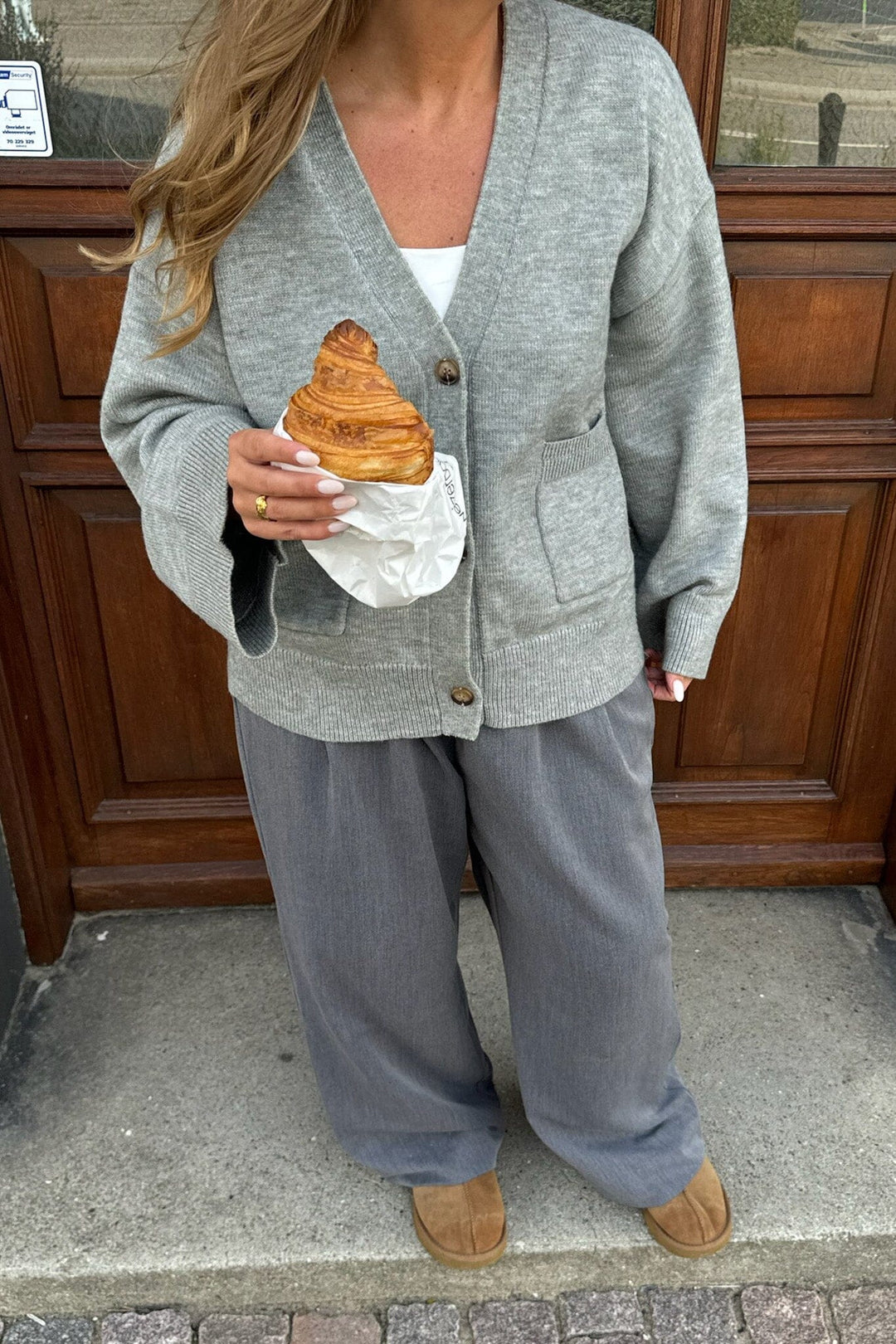 Forudbestilling - BYIC - Claraic Pants - grey Grey Bukser