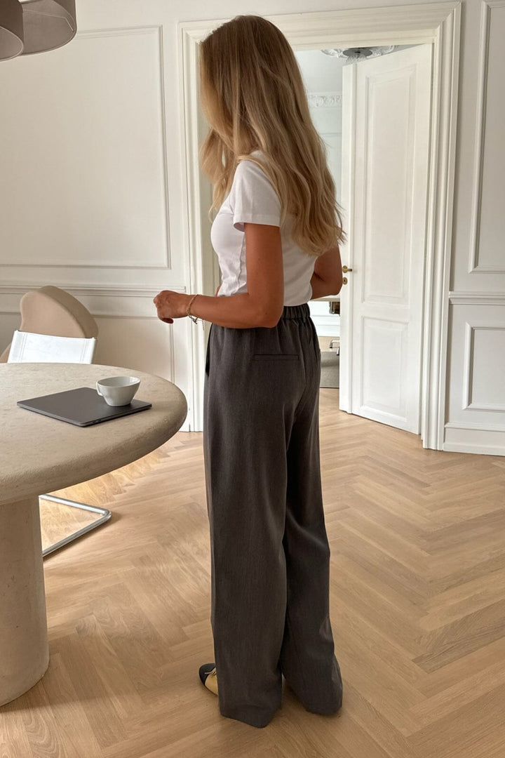 Forudbestilling - BYIC - Claraic Pants - grey Grey Bukser