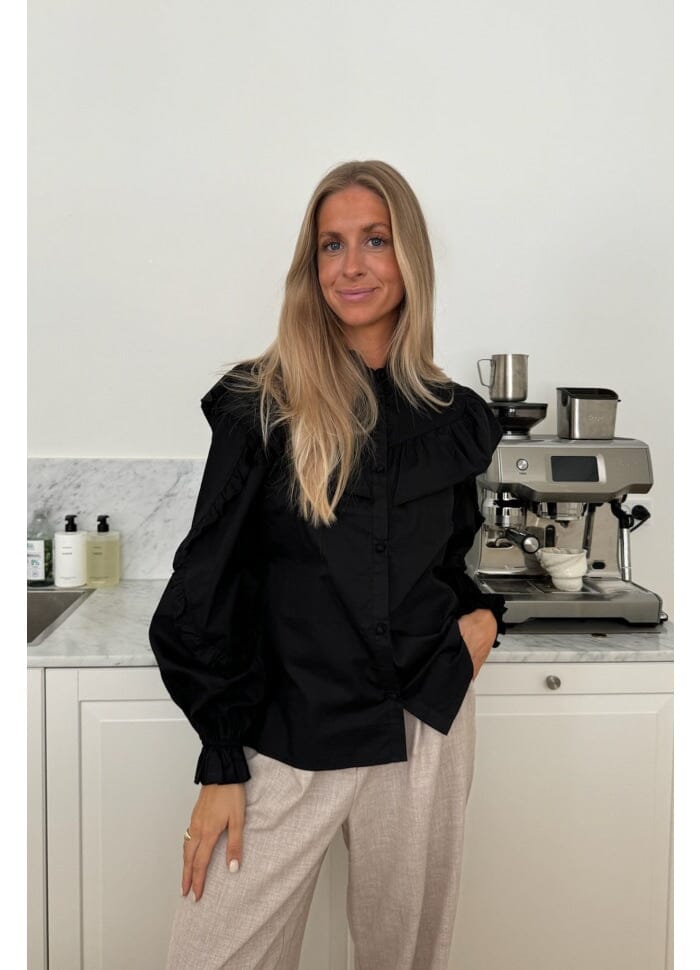 Forudbestilling - BYIC - Isaic Shirt - black Black Bluser