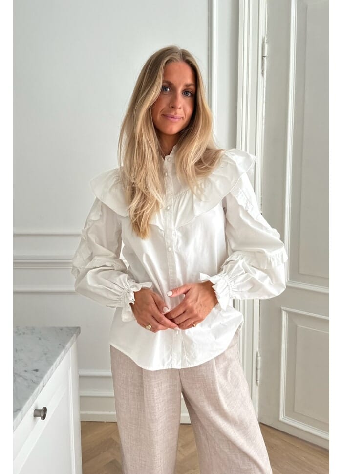 Forudbestilling - BYIC - Isaic Shirt - white White Bluser