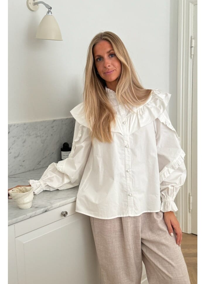 Forudbestilling - BYIC - Isaic Shirt - white White Bluser