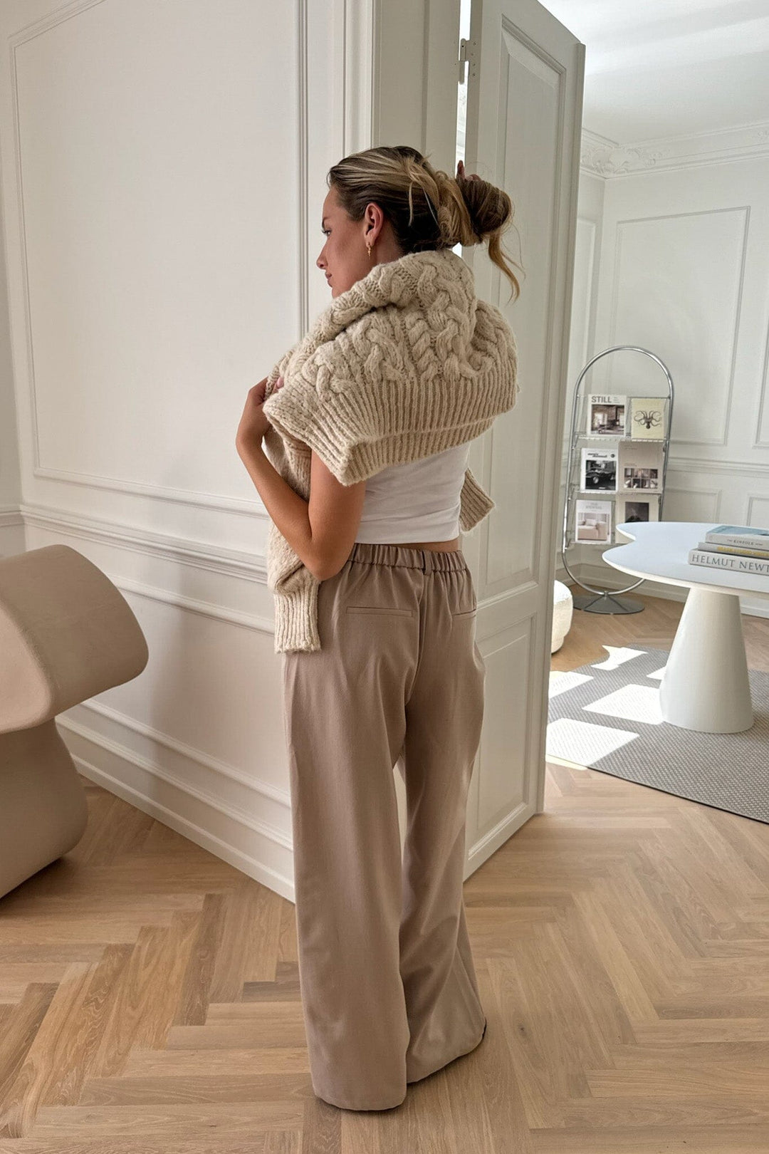 Forudbestilling - BYIC - Noraic Sweater - owhite Off White Sweatshirts