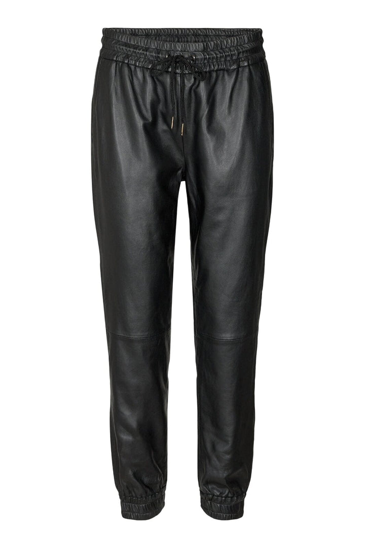 Co´couture - Shilohcc Leather Joggers - 96 Black