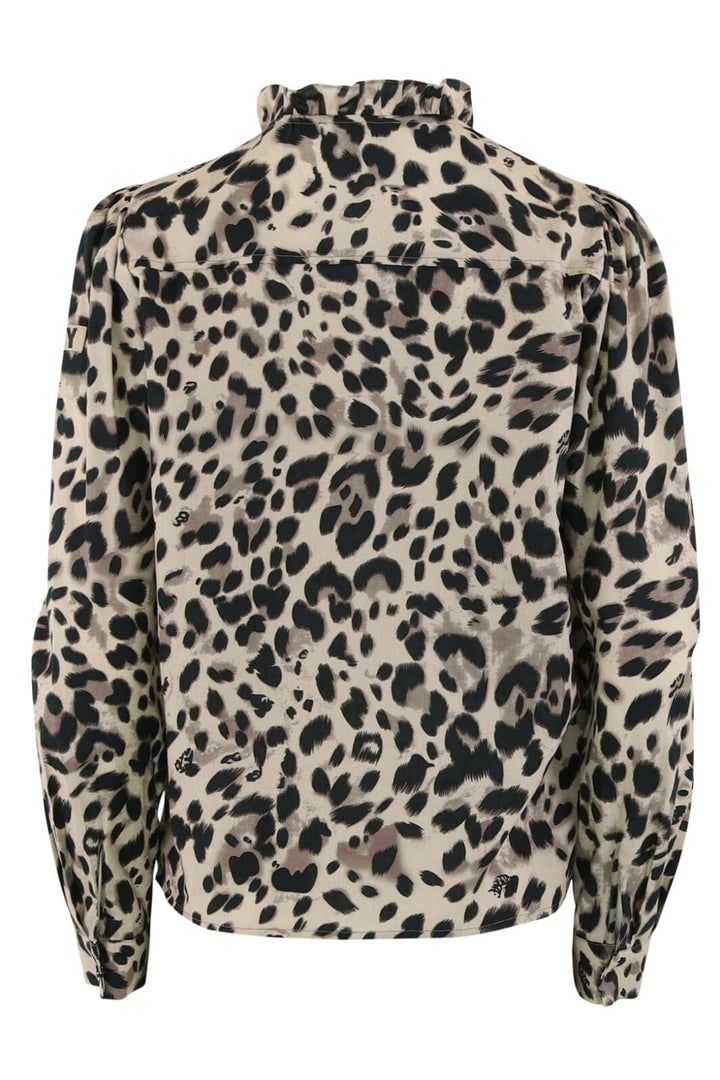 Continue - Milli Leo Patch Shirt - Leo Brown