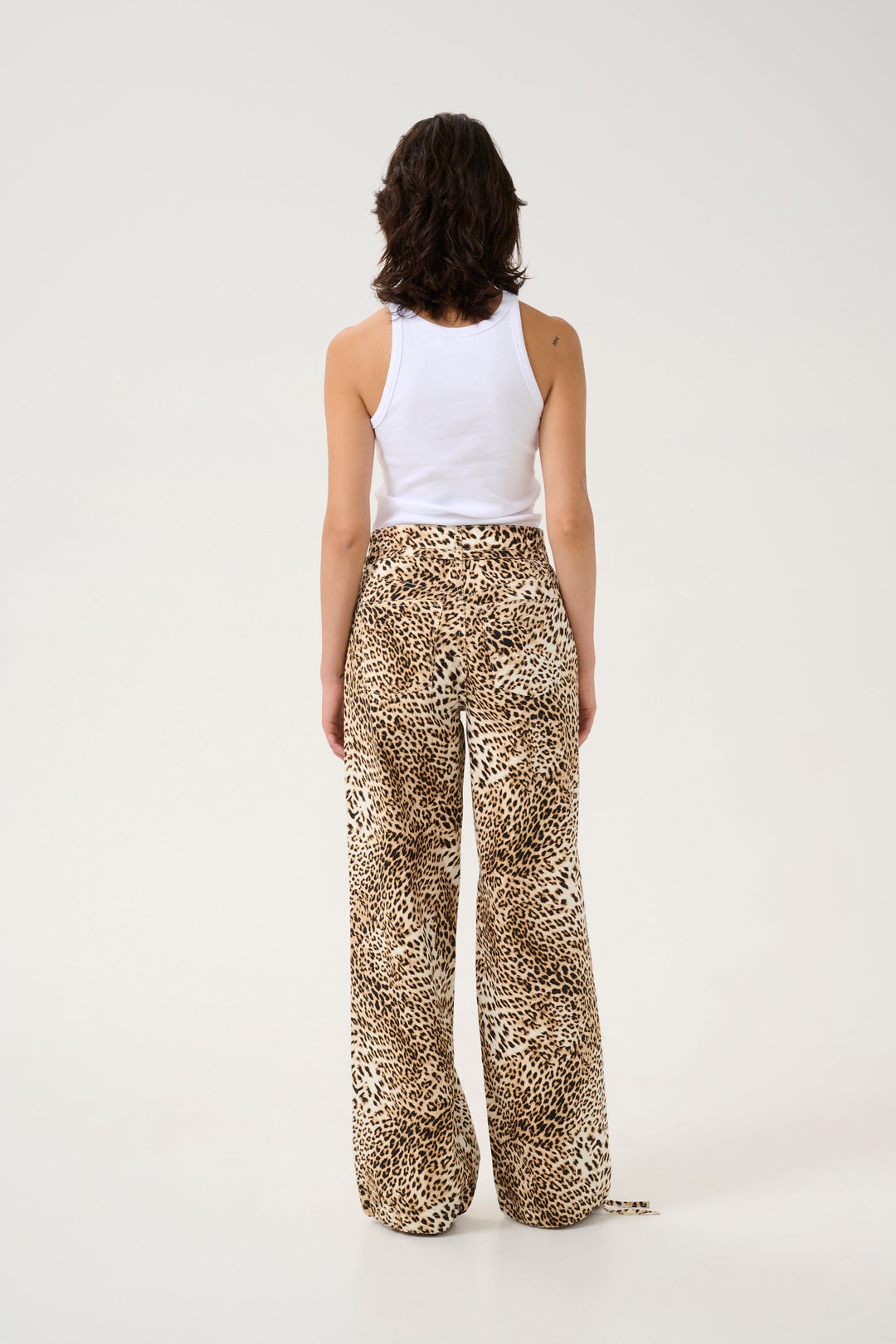 Forudbestilling - Gestuz - Gzleonia Pants - 107265 Leopard Print Bukser