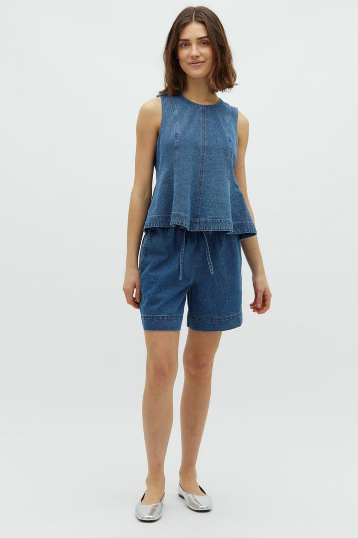 Forudbestilling - Global Funk - Rihne Peplum-G 74360440 - P85 - Midt Vintage Brushing