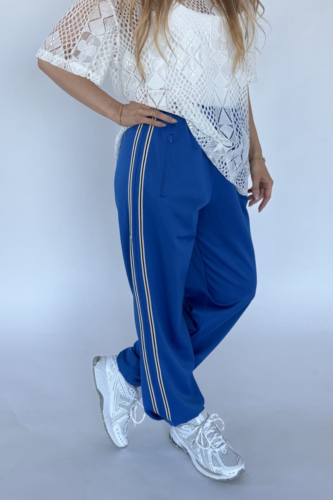 Forudbestilling - Gossia - Nillago Track Pants G2530 - Blue Bukser