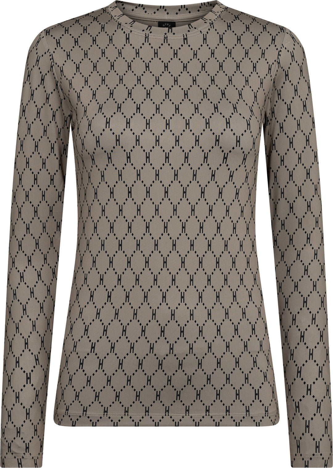 Forudbestilling - Hype The Detail - Printed Blouse 200-14 - 45 - Sand Bluser