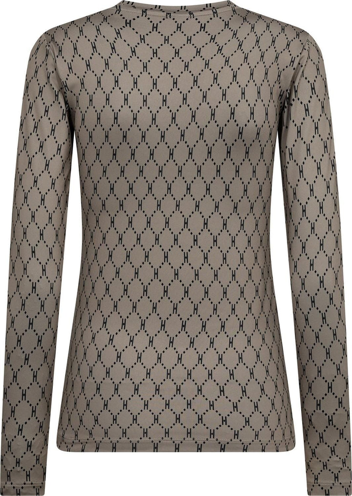 Forudbestilling - Hype The Detail - Printed Blouse 200-14 - 45 - Sand Bluser