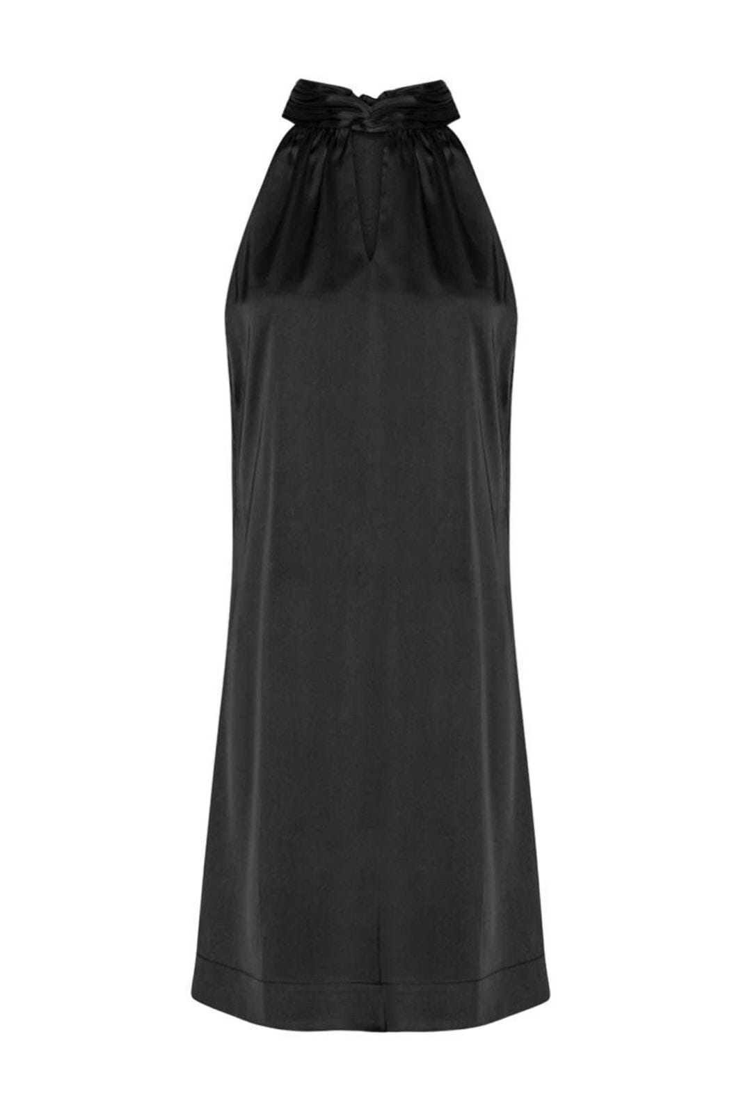 Forudbestilling - Karmamia - Ava Mini Dress - Semi Rich Black Kjoler