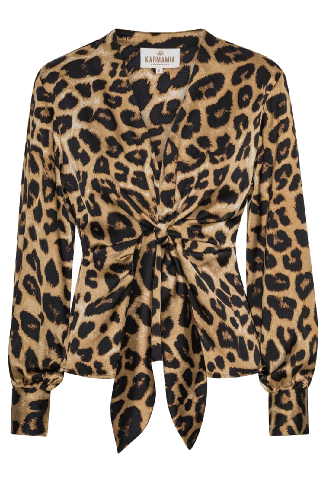 Forudbestilling - Karmamia - Blair Blouse - Hammered Leopard Skjorter