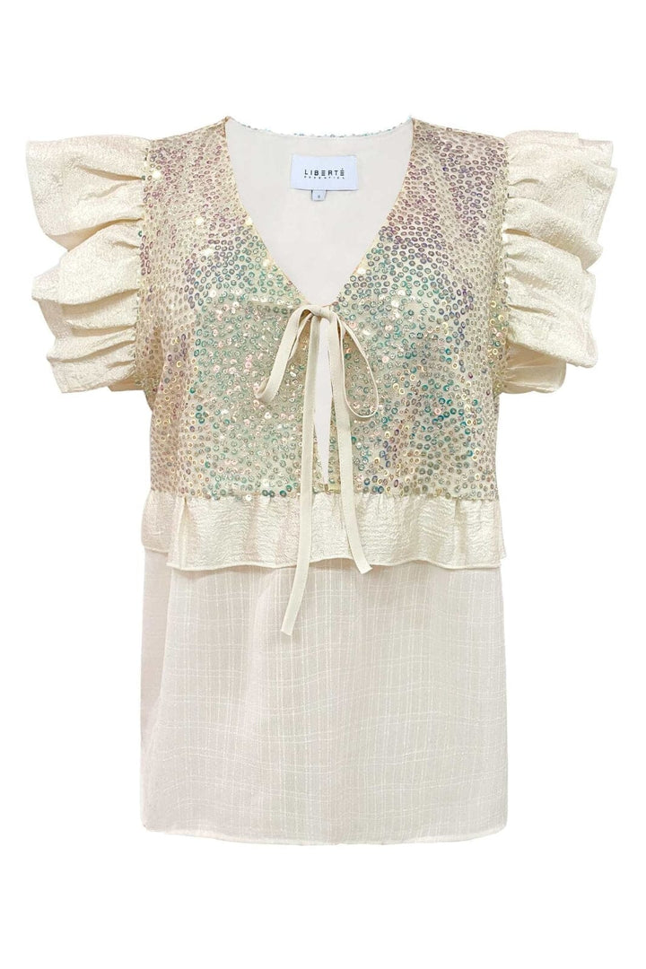 Liberte - Nor-Frill-Blouse 22235 - Ivory