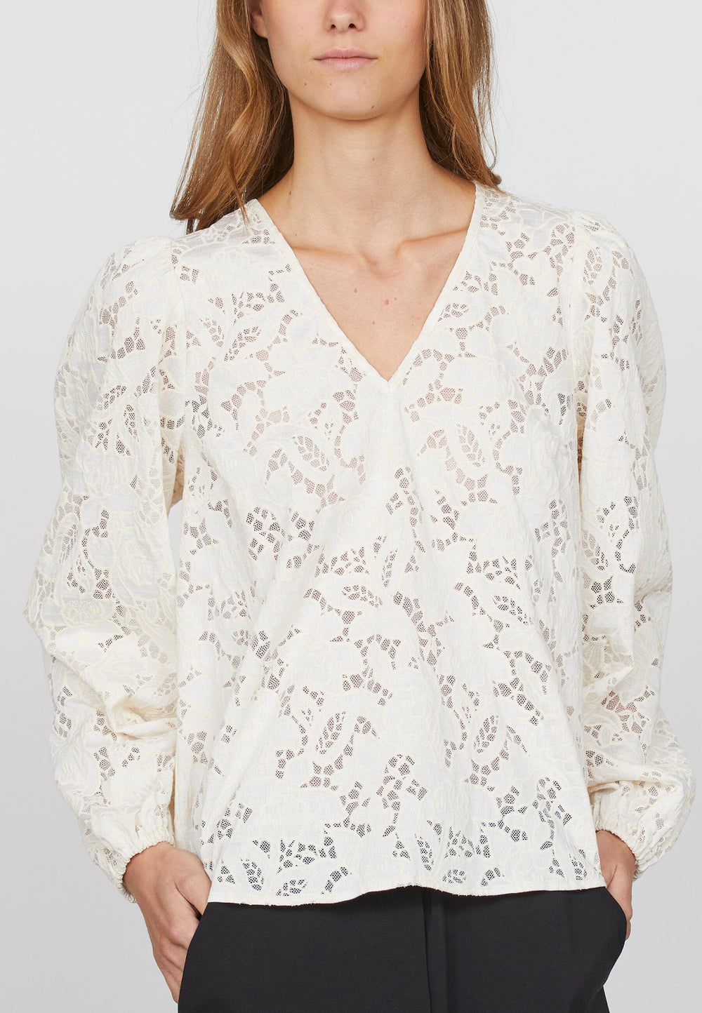 Forudbestilling - Love & Divine - Love1243 18096 - 804 Cream/Champagne Bluser