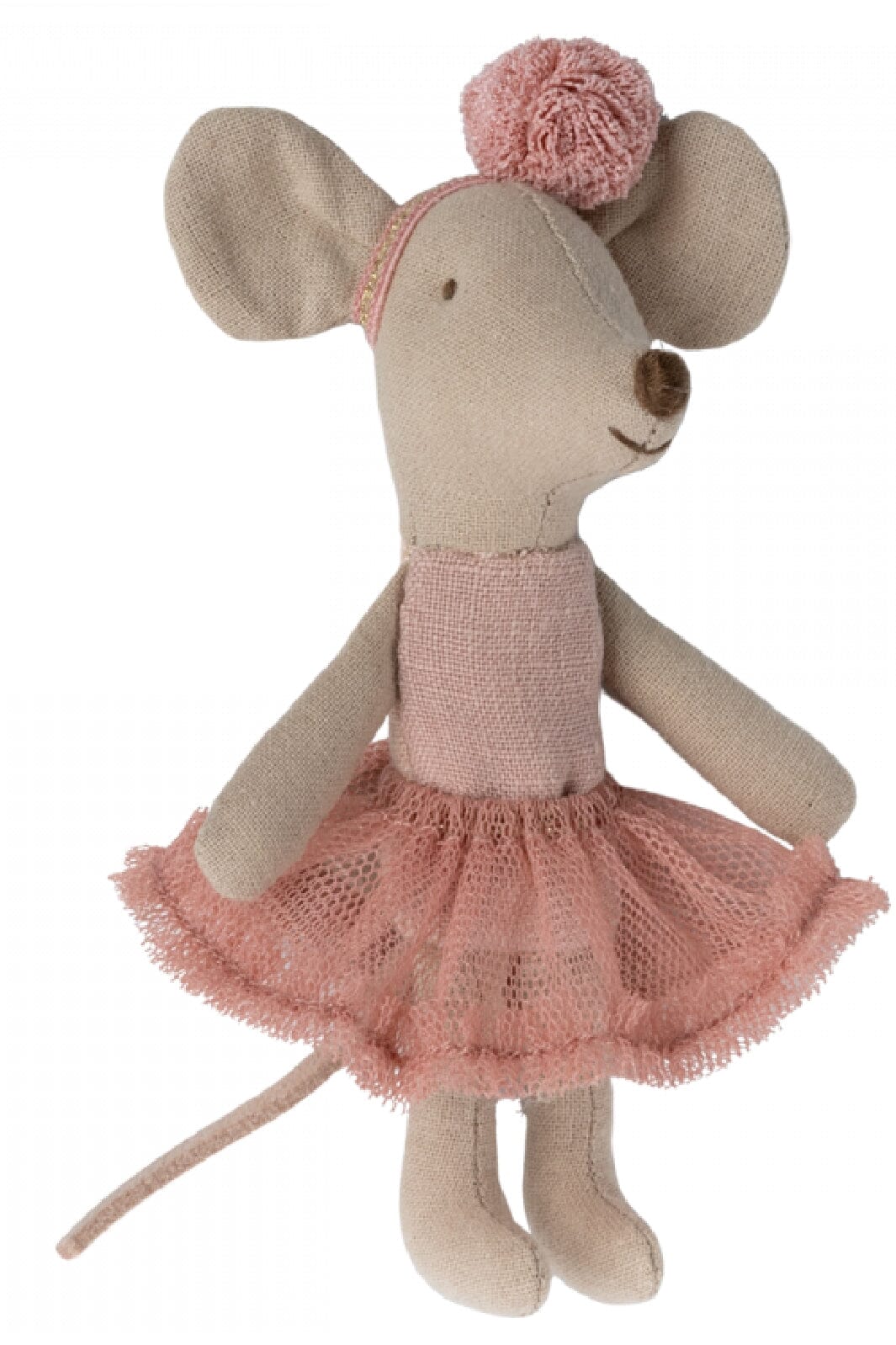 Maileg - Ballerina mus, Lillesøster - Rosa