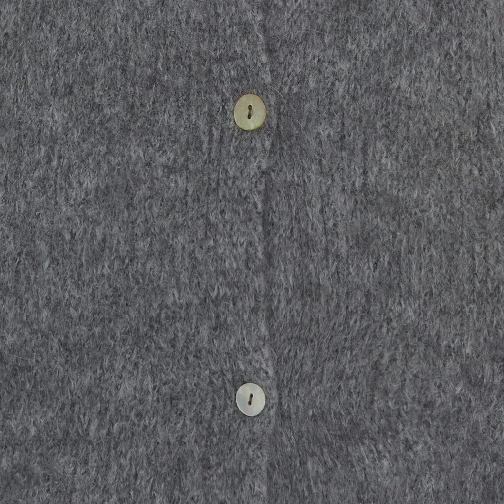 Forudbestilling - Marta Du Chateau - Mdcjuliana Knit 2413 - Medium Grey Strikbluser