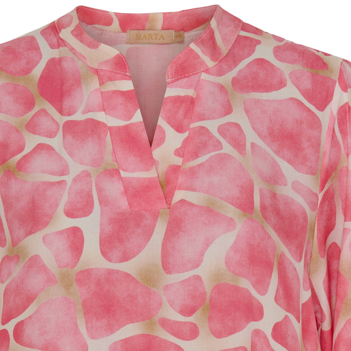 Forudbestilling - Marta Du Chateau - Mdcpernille Dress - Rosa Kjoler