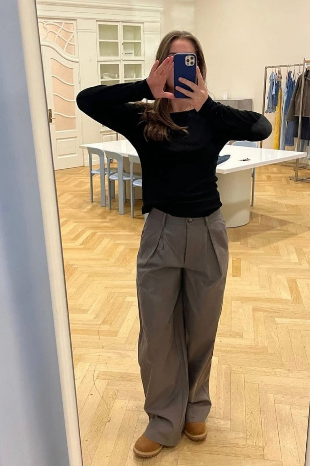 Forudbestilling - Modström - Toremd Pants 57970 - 7771 - Dark Grey Bukser