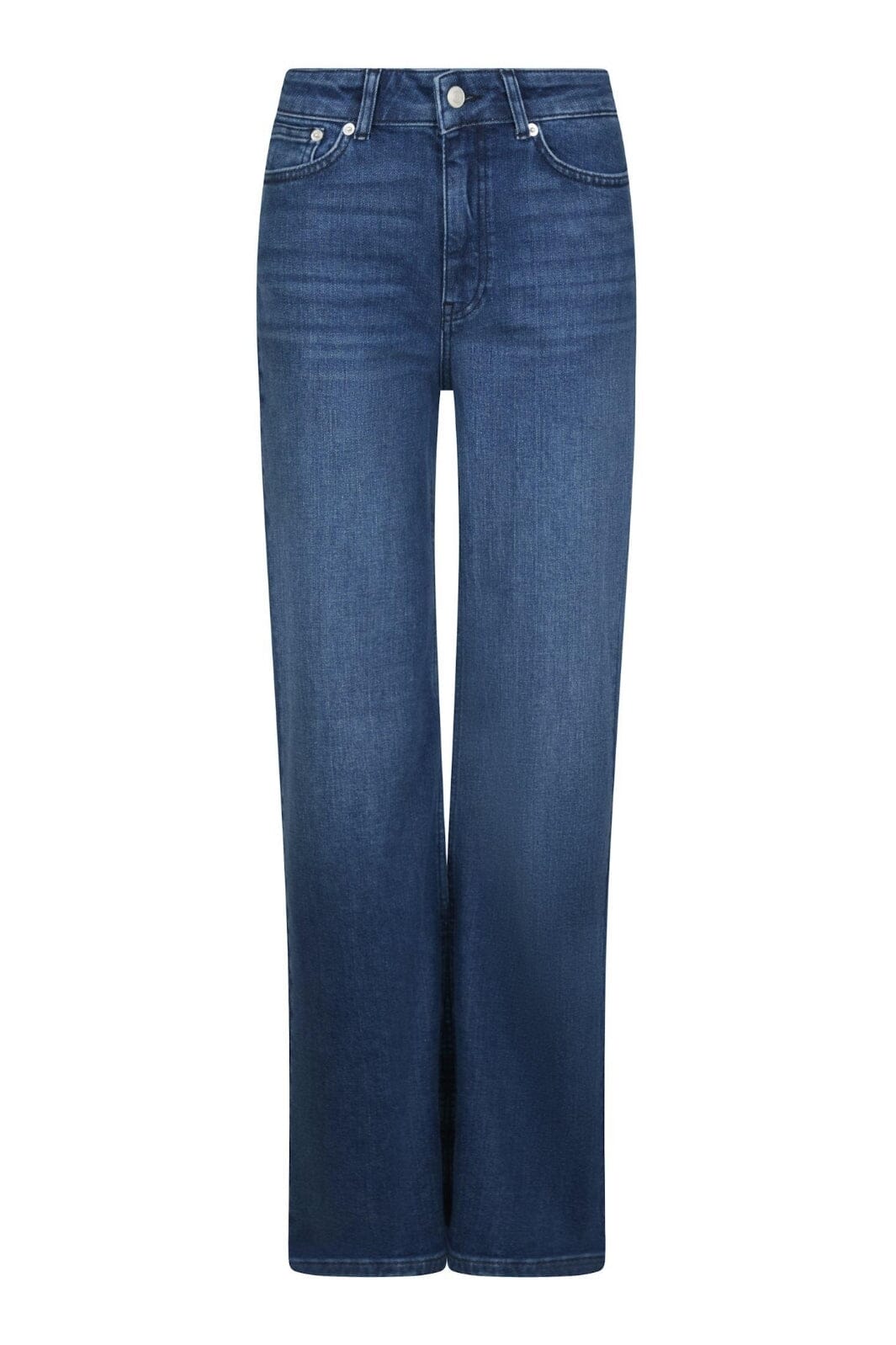 Forudbestilling - Neo Noir - Carla Denim Pants - Blue Bukser