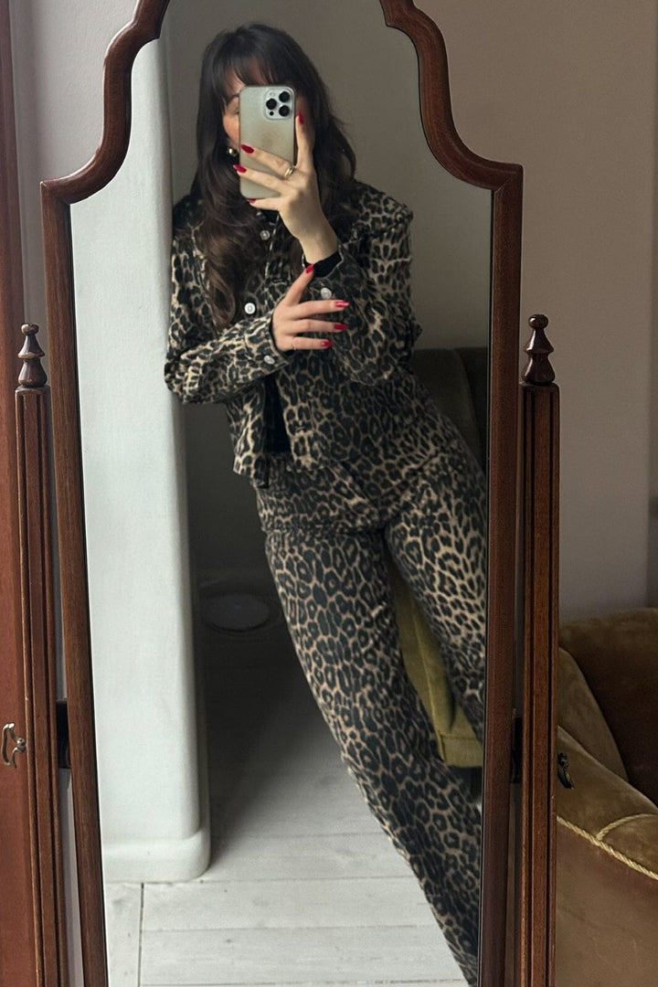 Forudbestilling - Neo Noir - Emilia Leopard Jacket - 400 Leopard Jakker