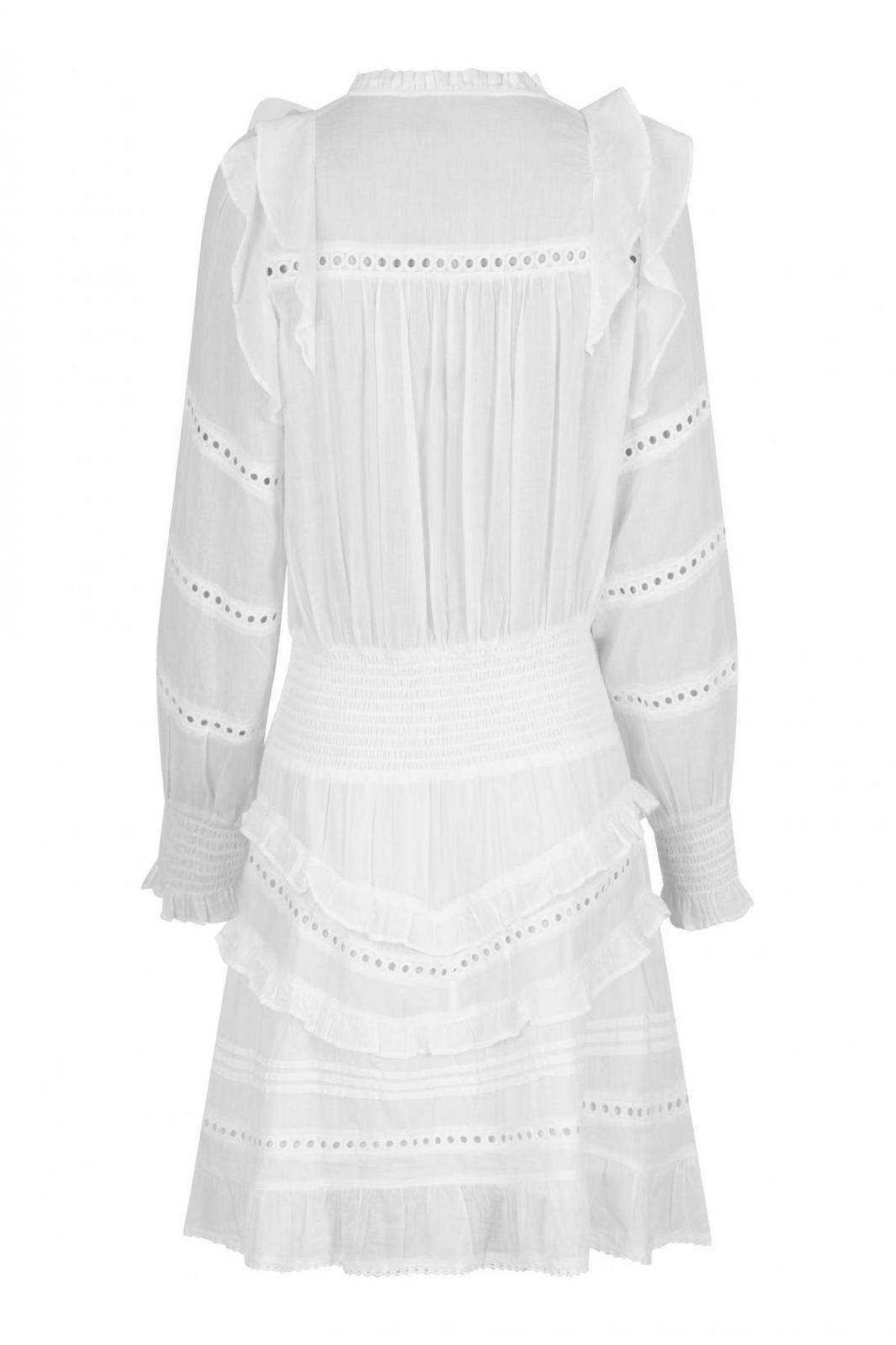 Neo Noir - Harmoni S Voile Dress - White