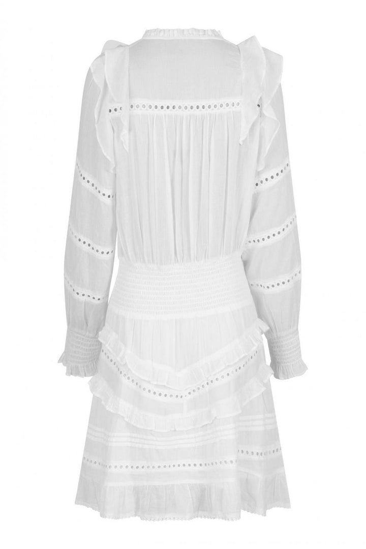 Neo Noir - Harmoni S Voile Dress - White