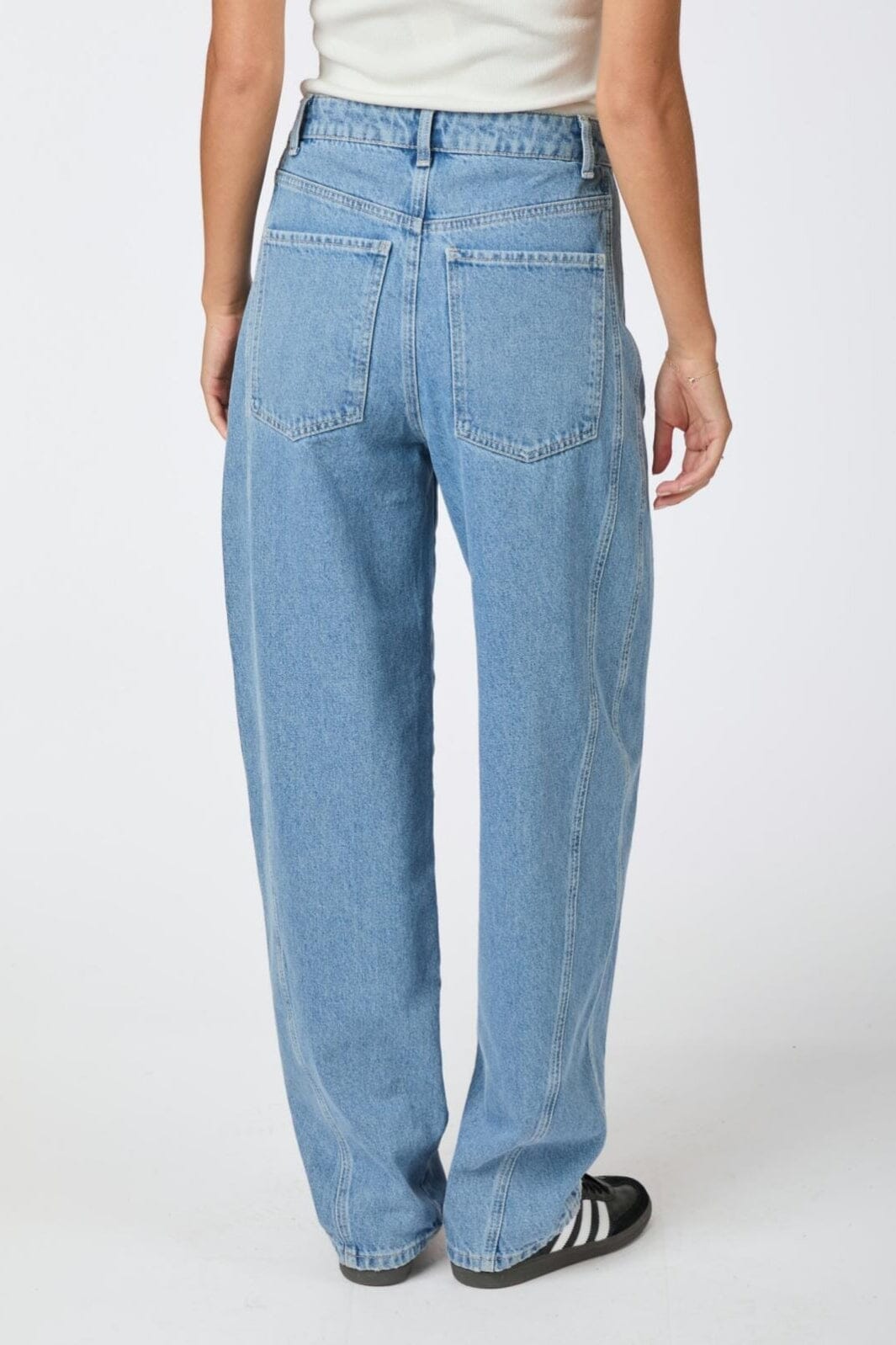 Forudbestilling - Neo Noir - Hazen D Pants - Stonewash Bukser