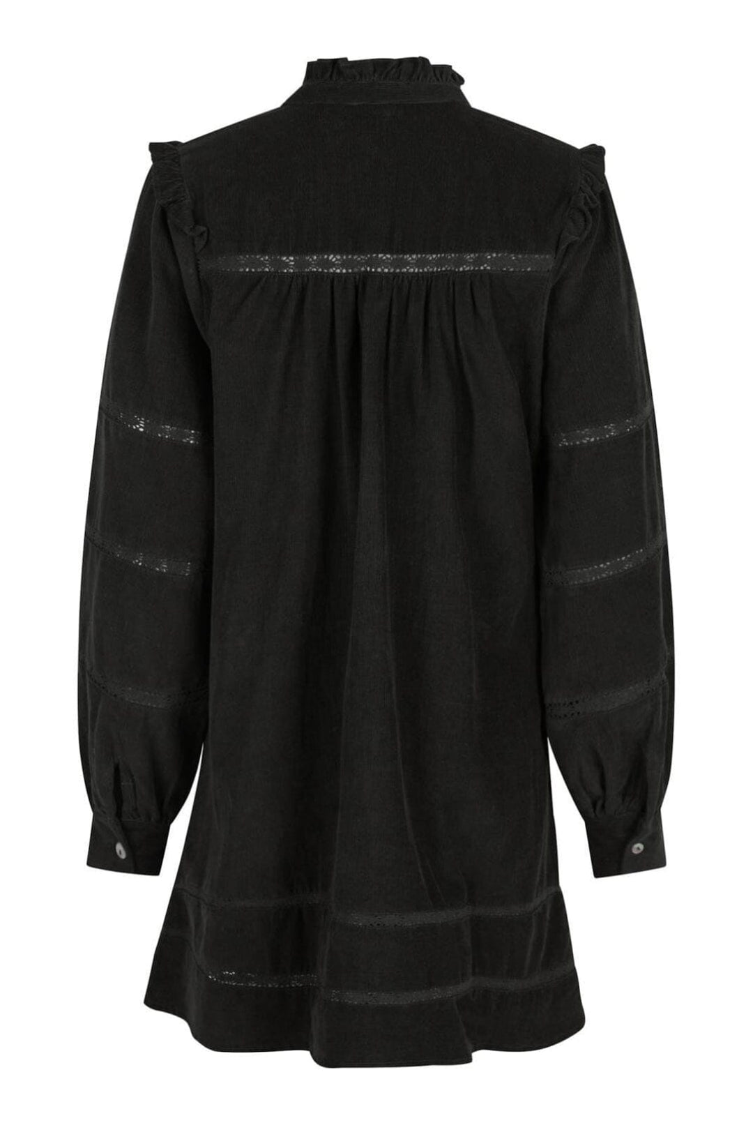 Forudbestilling - Neo Noir - Iriro Corduroy Dress - Black Kjoler