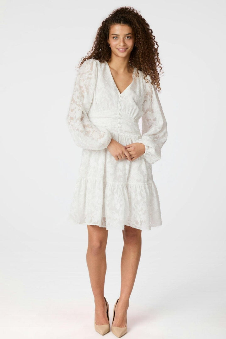 Neo Noir - Rihana Burnout Dress 163890 - 120 - White