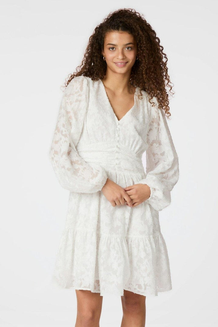Neo Noir - Rihana Burnout Dress 163890 - 120 - White