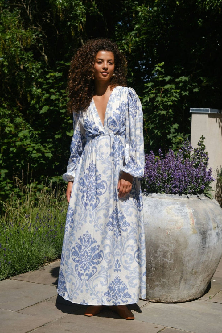 Forudbestilling - Neo Noir - Silfi Deco Dress 165991 - 145 - Light Blue Kjoler