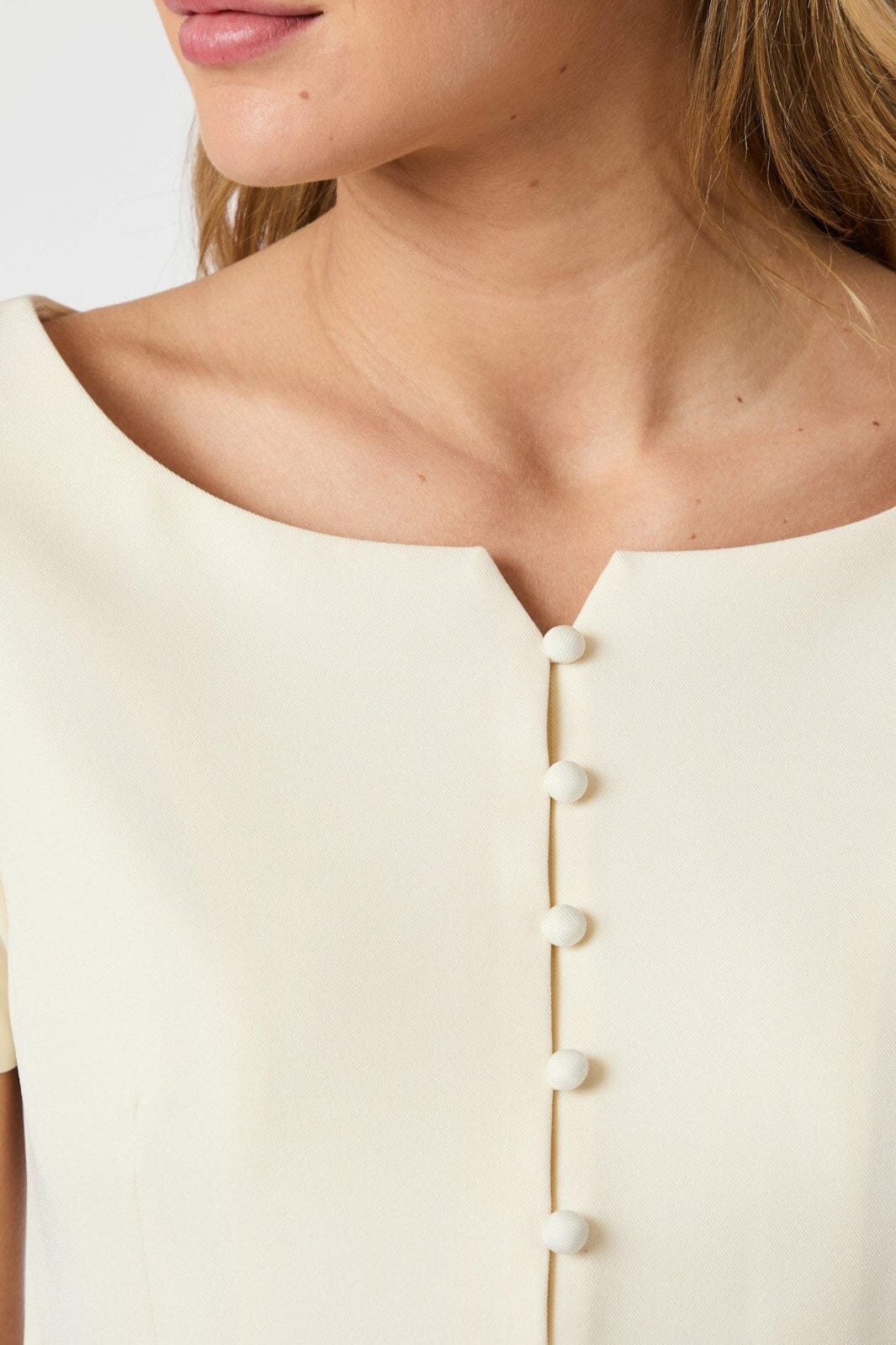 Neo Noir - Tango Structure Top 165513 - 121 - Off White