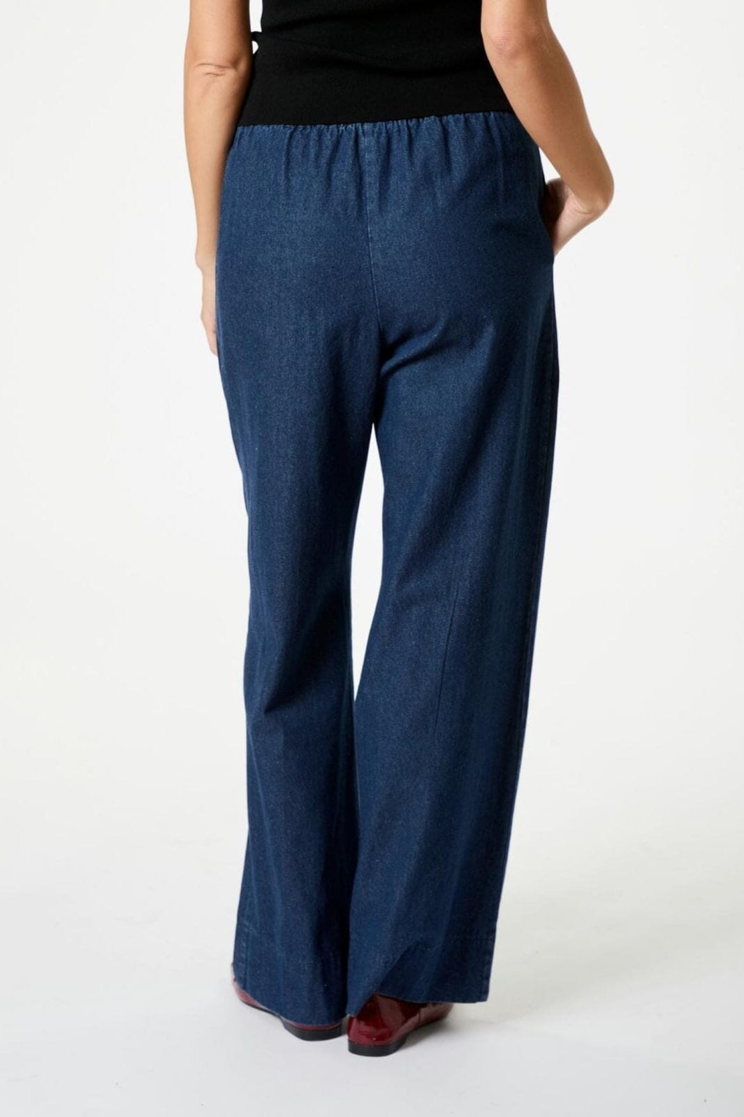 Forudbestilling - Neo Noir - Yana Denim Long Pants - Dark Blue Bukser